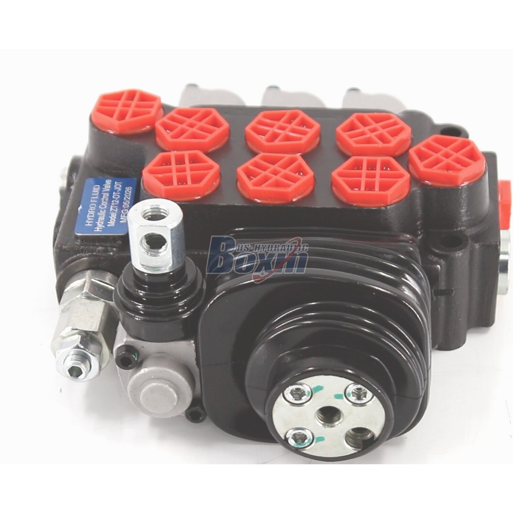 Wholesale ZT12-OT Joystick 3 Spool Hydraulic Control Valve from Factory detail image